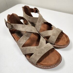 Sofft Mirabelle Camel Color Comfort Cork Sandals Size 7 - EUC